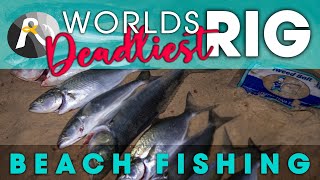 "WORLD'S DEADLIEST RIG" for Beach Fishing: Never Lose Another Fish!