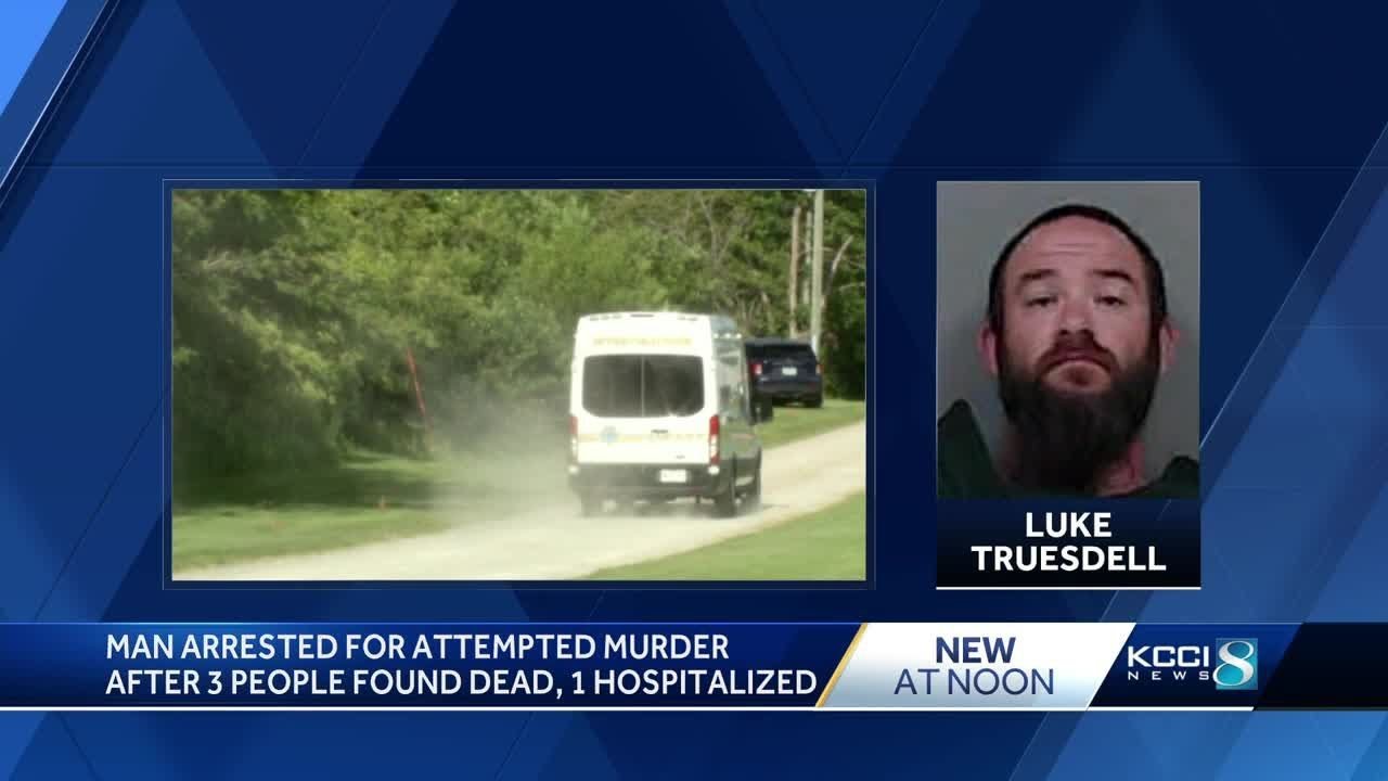 Iowa man charged with first-degree murder after 3 found dead in Marion ...