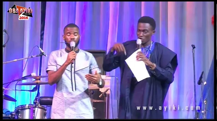 MC RAPINDADDY(SPARTACUS) & ADEDIWURA AREMU Church ushers & Visitors @ OBA AYIKI CONCERT