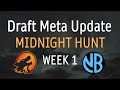 MIDNIGHT HUNT DRAFT META UPDATE: WEEK 1!!! Color Rankings, Archetype Strength, and Sleeper Cards!!!