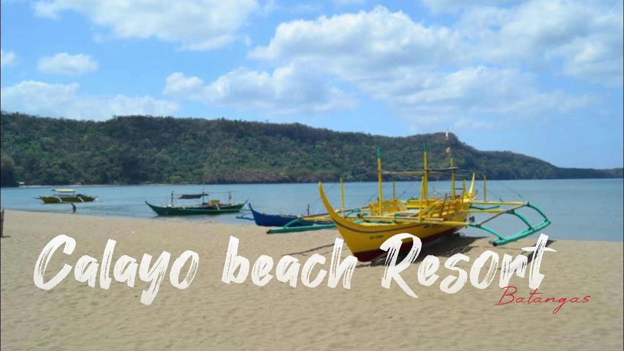 CALAYO BEACH BATANGAS | LATE UPLOAD | #calayobeach - YouTube