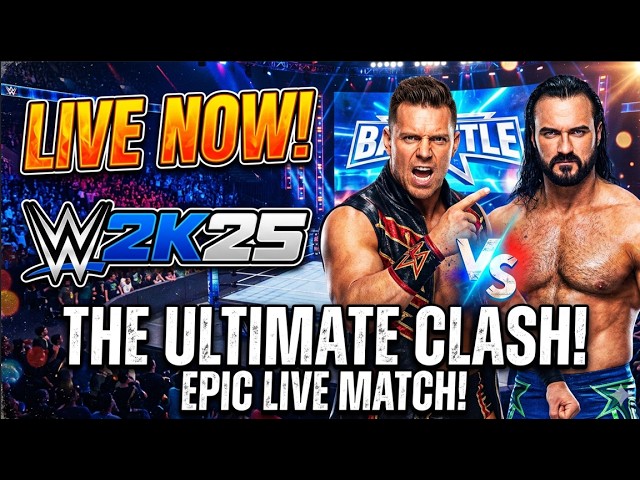 WWE 2K25 LIVE – Unbelievable Finish😱 | Best Match Ever Played!#wwe #wrestling #wwe2k25 #shorts