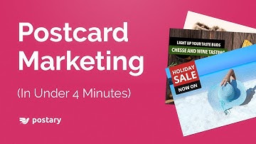 Postcard Marketing In Under 4 Minutes [How-to Guide]