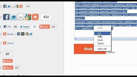 Social Media ADDThis Tool