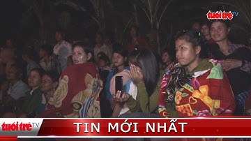 ⚡ Tin mới nhất | Đồng bào Hre đốt lửa xem phim lưu động dịp lễ 30-4