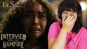WHAT THE ACTUAL F?? *INTERVIEW WITH THE VAMPIRE* Reaction 1x5 - A Vile Hunger for ur Hammering Heart