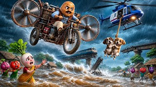 Aloo Built A Flying Machine The Impossible Village Invention 3D Animated Story