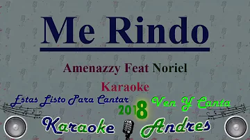 Me Rindo - Santana The Golden Boy, Amenazzy y Noriel  || Karaoke ||