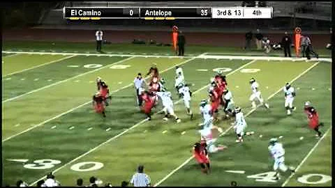 El Camino QB #7 Jonah Lessard 33 Yard Option Run