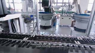 Lotion pump-Head cap piston 3-piece assembly machine+Pump body 6-piece assembly machine