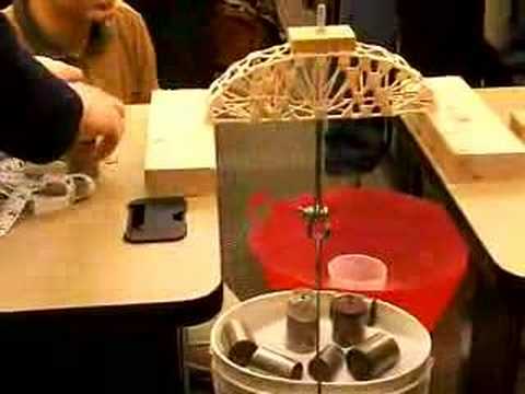 Engineer 210 Balsa Wood Bridge project - YouTube