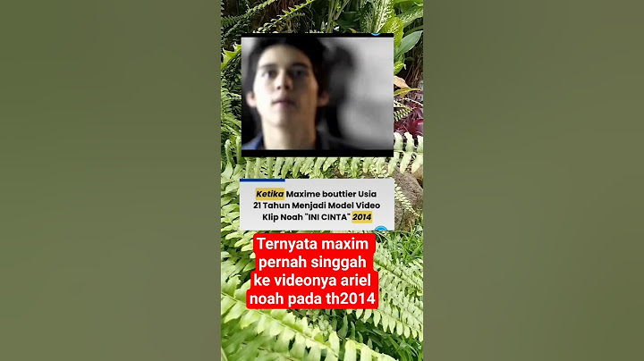 ternyata Maxim pernah singgah di videonya Ariel tahun 2014 #lunamaya #fyp