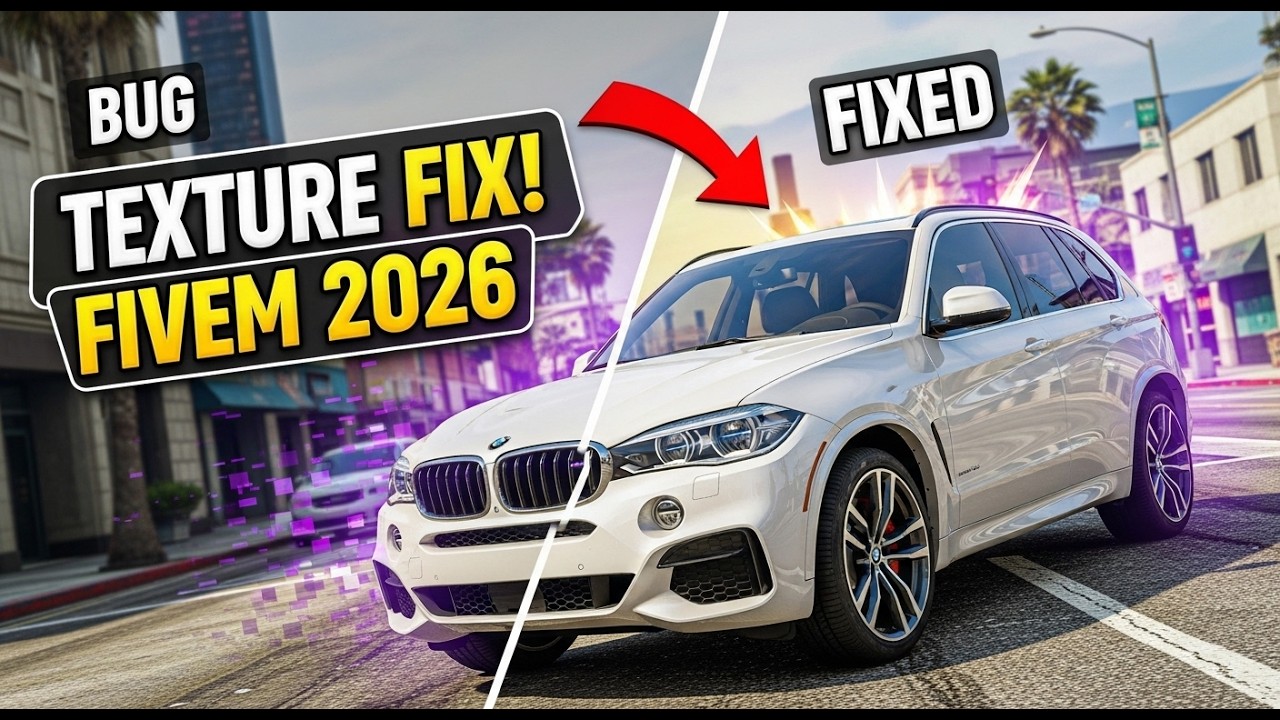 How to Fix Missing Textures in FiveM (2026) | Fix Textures Not Loading ...