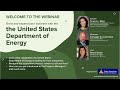 Grow and expand your business with the United States Department of Energy