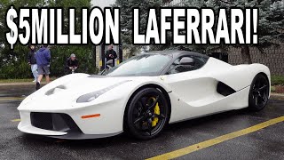 LaFerrari TAKES OVER Massive Car Meet!