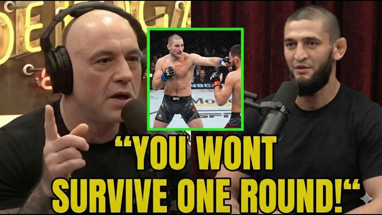 “IT'LL BE A 1st ROUND FINISH!” Joe Rogan Breaks Down Khamzate vs Sean Strickland | UFC White House!!