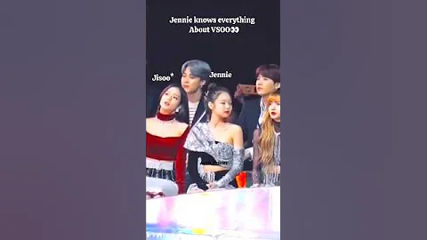 BTS Taehyung and blackpink jisoo doing the same thing #taesoo #vsooff #vsoo #fypviralシ #btsblackpink