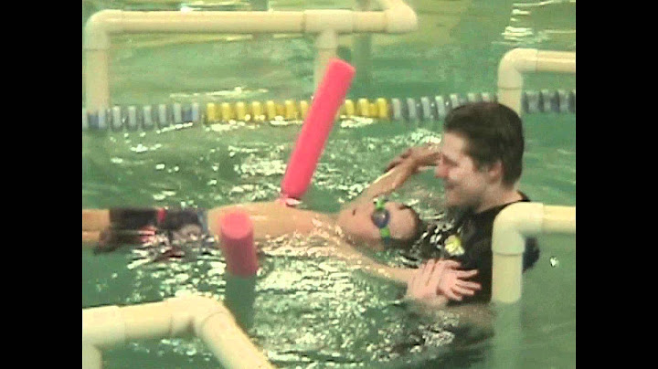 Anton in the swimming school-August 2011