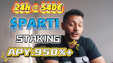 Staking PARTI token – Apprenez à générer profits crypto en marché haussier