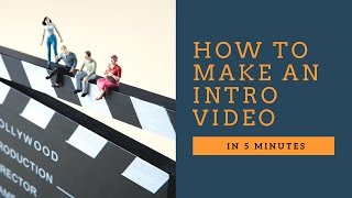 How To Make a Youtube Channel Trailer (2017 Tutorial)