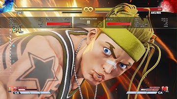 SFV Luke VT2 650 damage