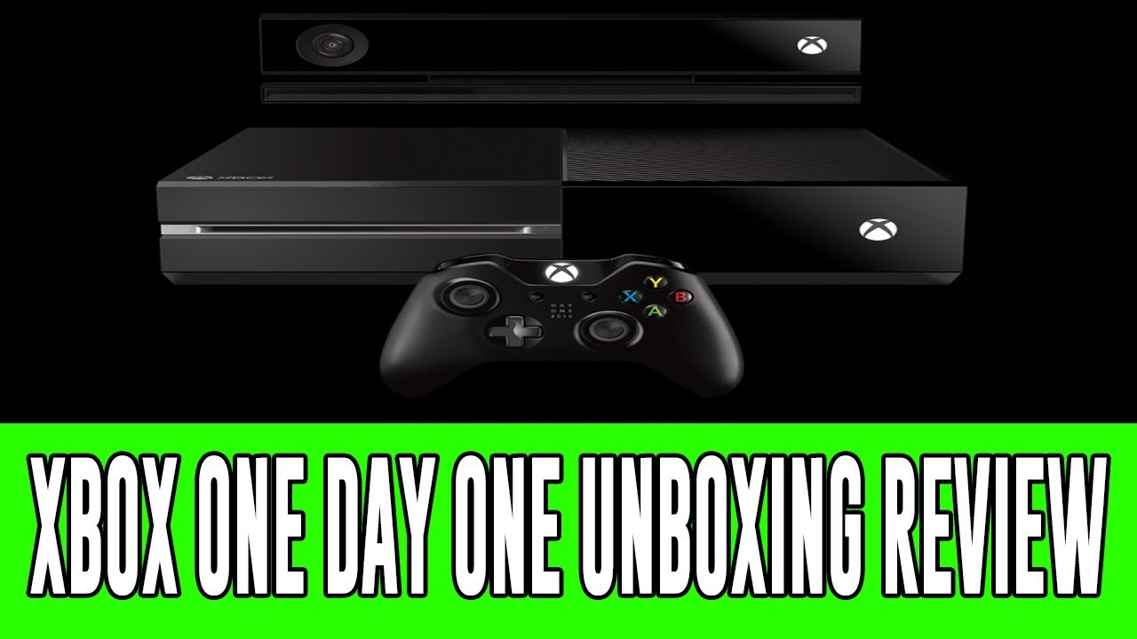Xbox One Day One Quick Unboxing Review!