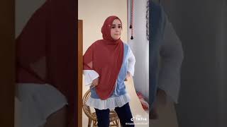 Jilbab Hijab Pashmina Plisket Arrafi Ar 512 Ori Kerudung Pashmina Baby Doll