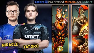 Yatoro & Miracle- FINALLY Together! | Dream Dota 2 Duo COMES ALIVE?