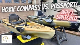 #122 Hobie Compass 12 vs Passport 12  Why I Switched  Best Fishing Pedal Kayak