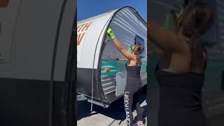 Replacing an RV siding panel