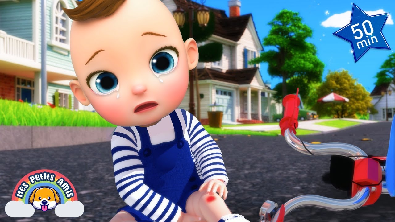 J'ai Un Gros Bobo - Bébé Jules Tombe en Vélo - Comptines pour Bébé | Little Jules