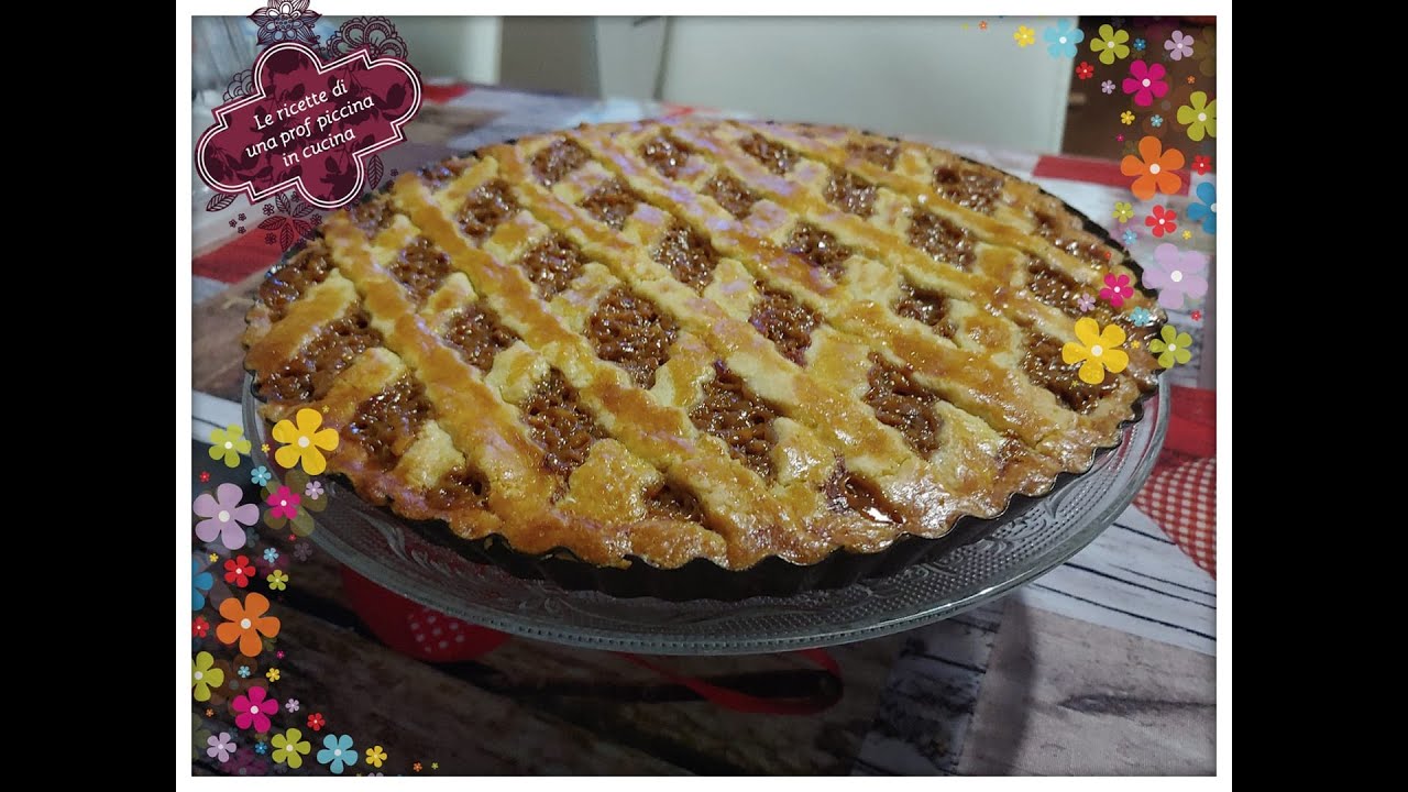 Crostata deliziosa di Grenoble (con noci e caramello mou)