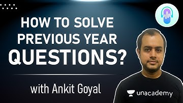 How To Solve Previous Year Questions? | Ankit Goyal #Shorts