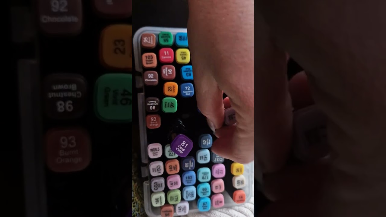 ASMR- Säger olika färger(lofi)