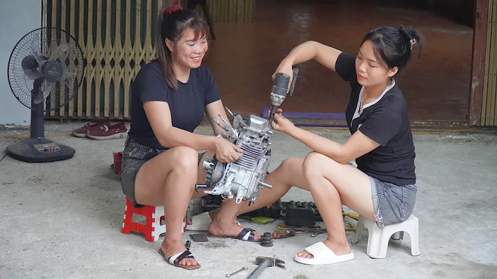 The happiness of the repair teacher when the students' skills are getting better and better