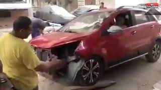يا صبر أيوب  - انزل من العربية مقطع مضحك عند سمكري سيارات