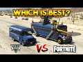 GTA 5 BUS VS FORTNITE BUS (WHICH IS BEST?)