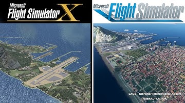 Microsoft Flight Sim 2020 vs FSX - 44 Airports Side by Side