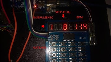 Arduino 16 Step MIDI Sequencer.