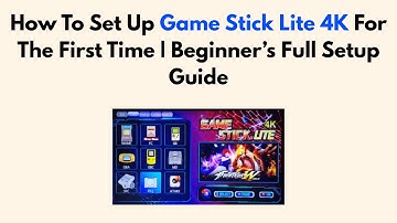 How To Set Up Game Stick Lite 4K For The First Time | Beginner’s Full Setup Guide