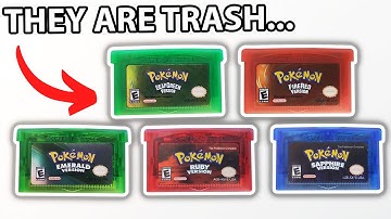 I Bought FAKE Pokemon Games on EBAY...