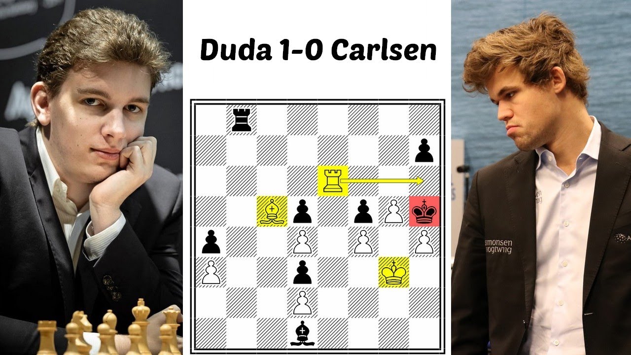 SZACHY 146# Jan Krzysztof Duda 1-0 Magnus Carlsen, 20 maja ...