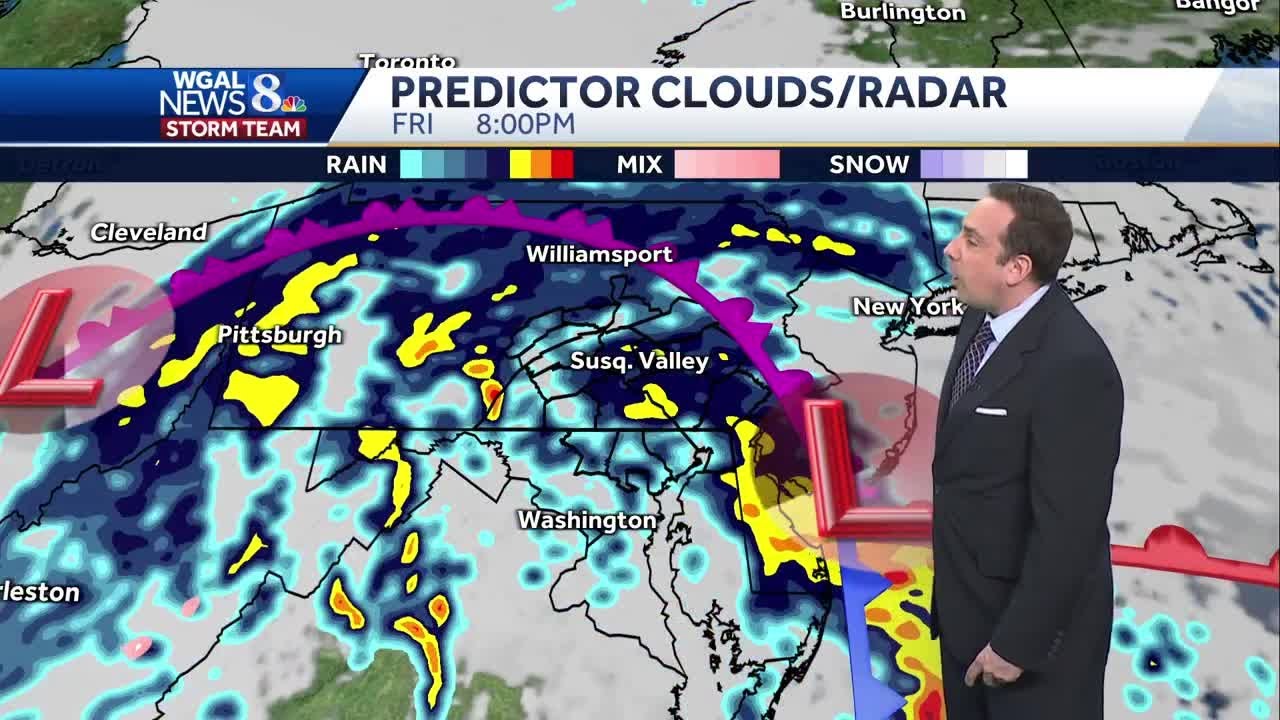 Rainy Stretch Of Days Ahead - YouTube