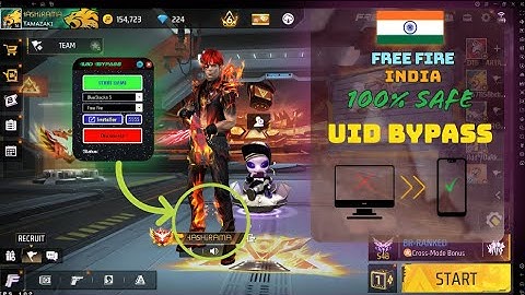 FREE FIRE UID BYPASS INDIA | FREE FIRE UID EMULATOR BYPASS | ANTIBAN PC BYPASS 🔥
