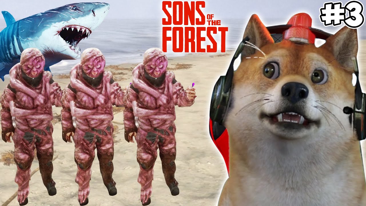 WIH KETEMU IKAN HIU GANAS! - Sons Of The Forest - Part 3