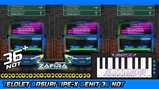 Telolet Basuri Tipe-X Genit 36 Not || Pianika Basuri