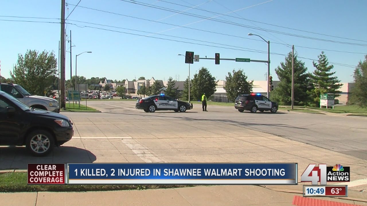 1 Dead 2 Injured In Shooting At Shawnee Walmart Youtube