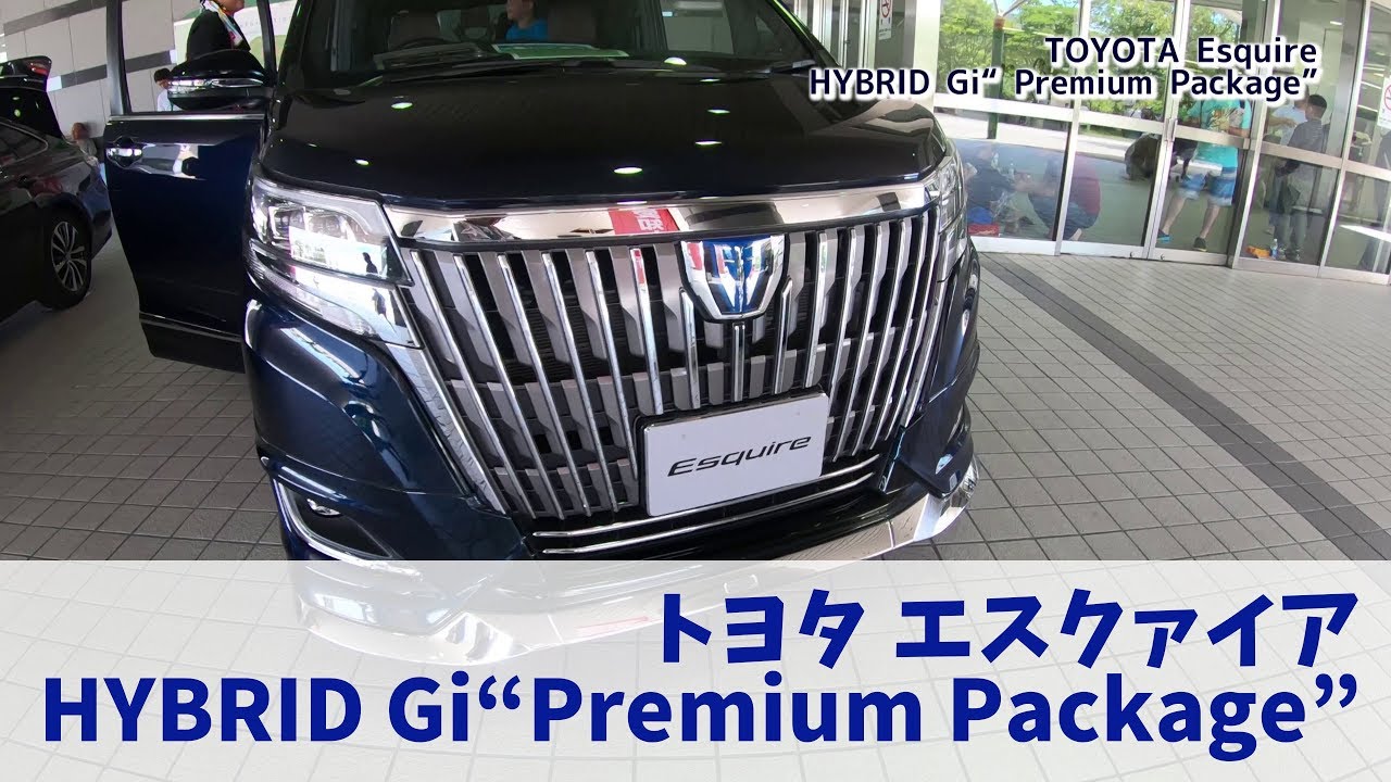 流し撮り トヨタ エスクァイア Hybrid Gi Premium Package Youtube