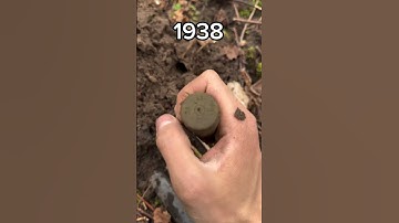 This 2 cm FLAK ammo Casing(AAG) was found in a German WWII forest! #russiaukrainewar #metaldetecting