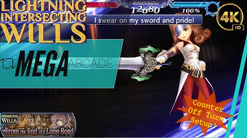 Lightning Intersecting Wills Shinryu! - Dissidia Final Fantasy Opera Omnia DFFOO [GL] [4K] 60fps